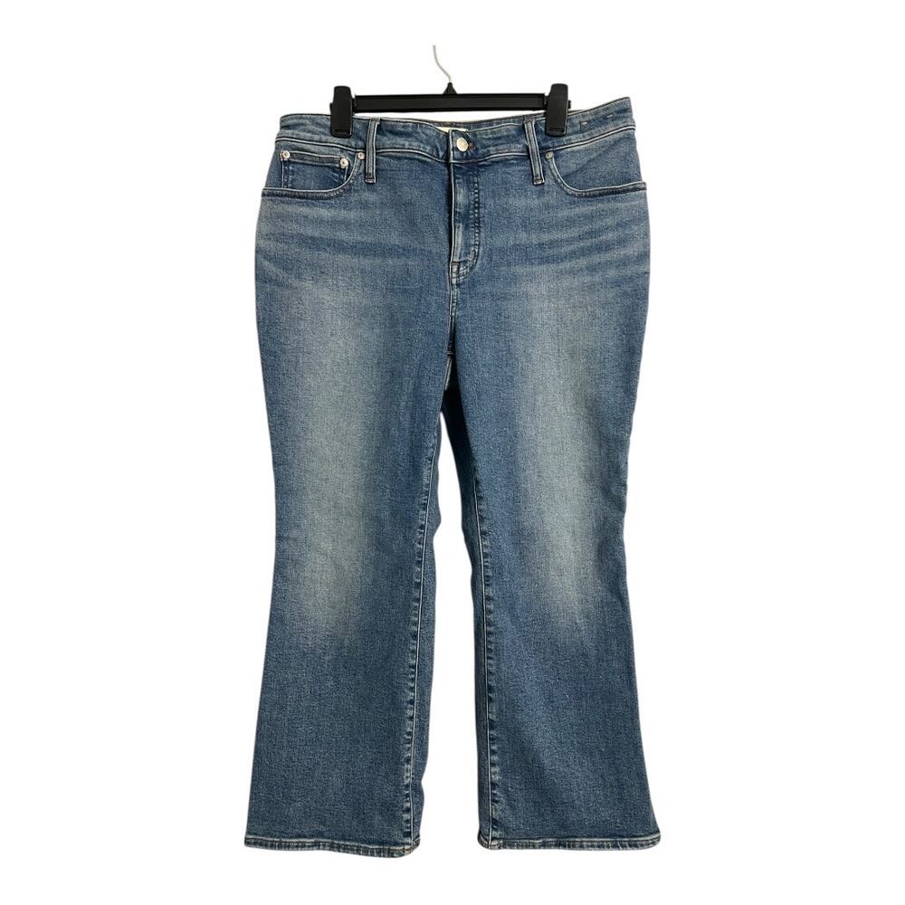 Madewell Jeans NWT Curvy Kick Out 33 Womens Basic Casual Denim Pants Plus Cotton